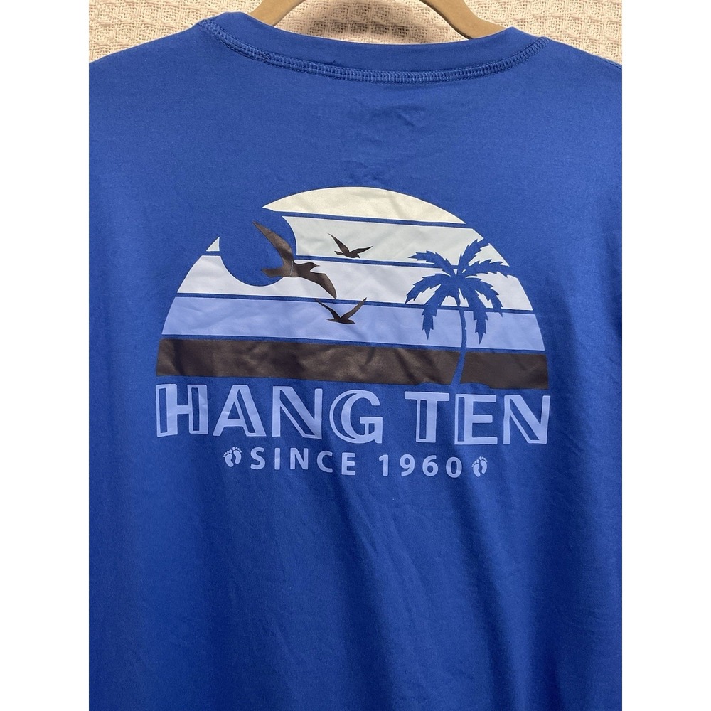 NEW! Men's Hang Ten UPF 50+ Long Sleeve T-Shirt Size Medium  Sun‎ Shirt